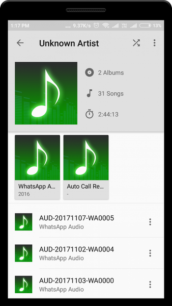 Music Player - Audio Player - عکس برنامه موبایلی اندروید