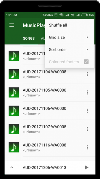 Music Player - Audio Player - عکس برنامه موبایلی اندروید