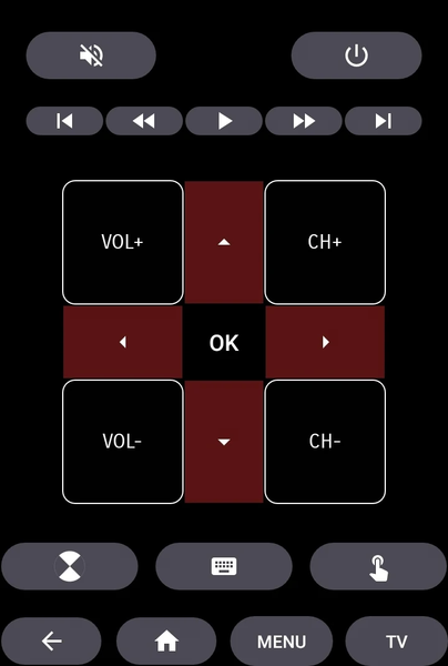 JVC Smart TV Remote - Image screenshot of android app