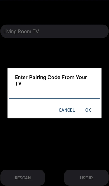 JVC Smart TV Remote - Image screenshot of android app