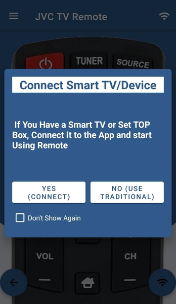 JVC Smart TV Remote - Image screenshot of android app
