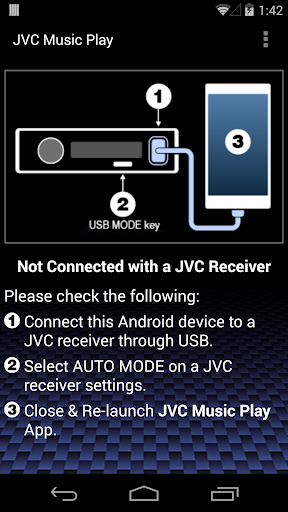 JVC Music Play - Image screenshot of android app