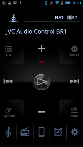 JVC Audio Control BR1 - Image screenshot of android app