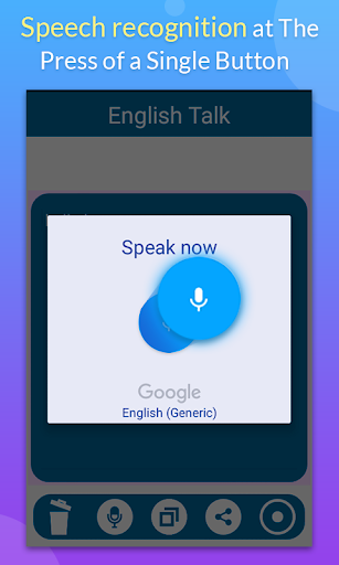 Hindi Speech To Text - عکس برنامه موبایلی اندروید