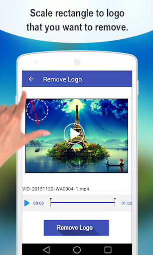Logo Remover For Video - عکس برنامه موبایلی اندروید