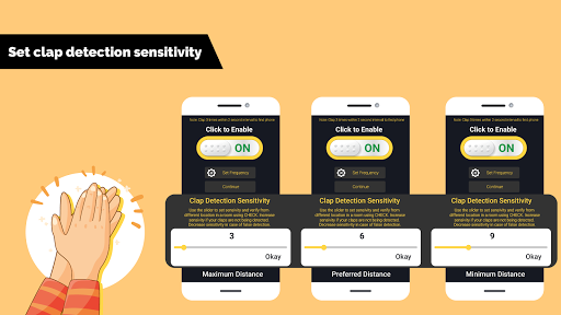 Clap To Find My Phone - عکس برنامه موبایلی اندروید