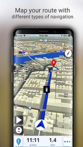 GPS Live Navigation, Maps, Directions and Explore - Image screenshot of android app