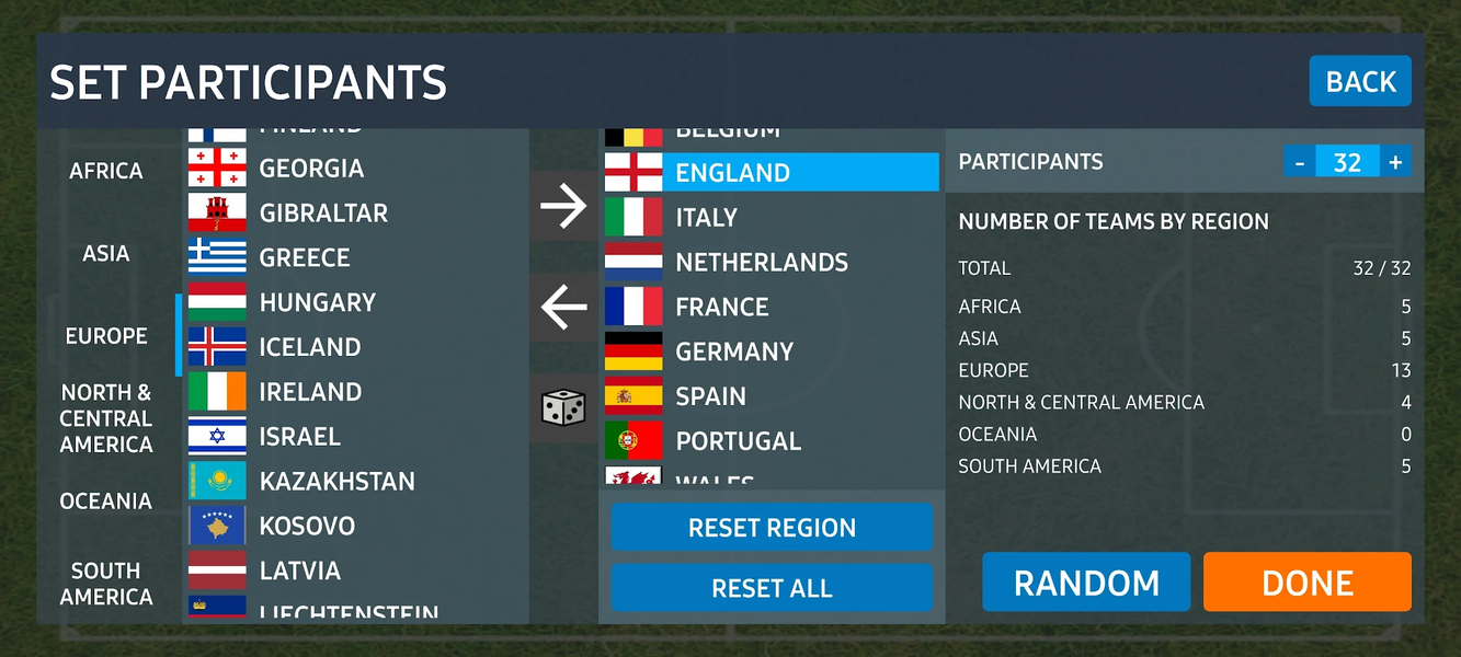 World Football Simulator - Gameplay image of android game