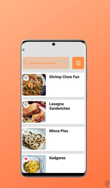 Meal up - عکس برنامه موبایلی اندروید