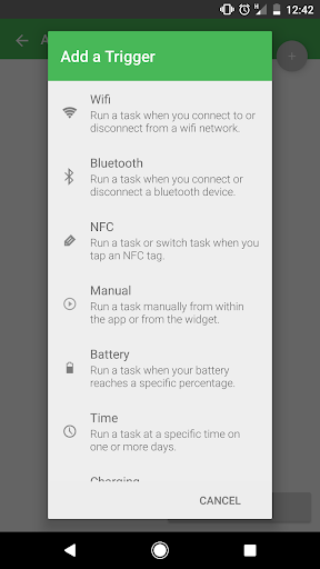 Trigger - Task Launcher - عکس برنامه موبایلی اندروید