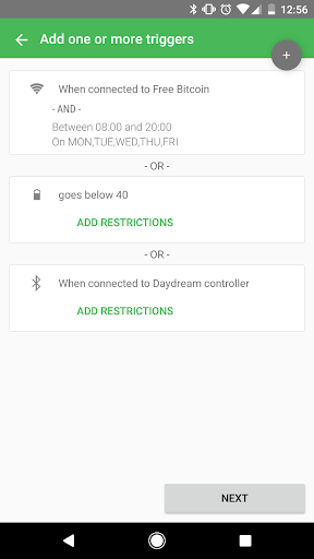 Trigger - Task Launcher - عکس برنامه موبایلی اندروید