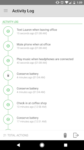 Trigger - Task Launcher - عکس برنامه موبایلی اندروید