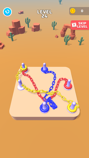 Color Chain - Gameplay image of android game