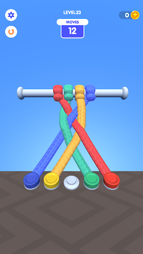 Untangled Ropes - عکس برنامه موبایلی اندروید