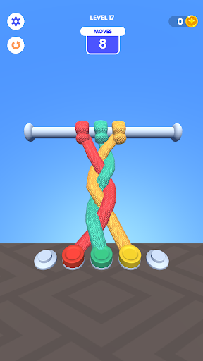 Untangled Ropes - عکس برنامه موبایلی اندروید