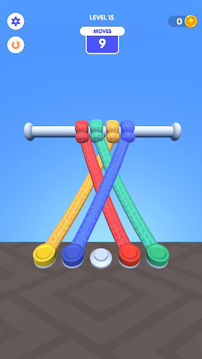 Untangled Ropes - عکس برنامه موبایلی اندروید