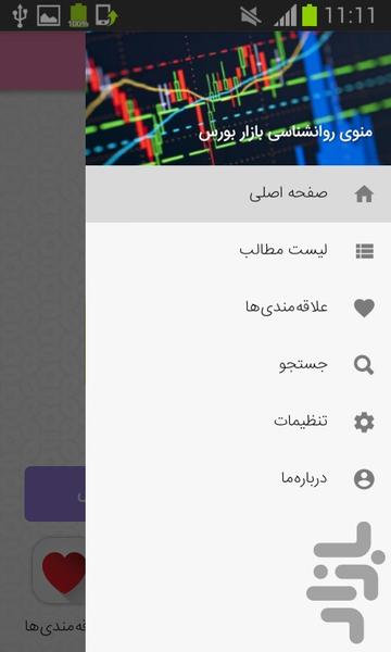 روانشناسی معامله گران بورس - عکس برنامه موبایلی اندروید