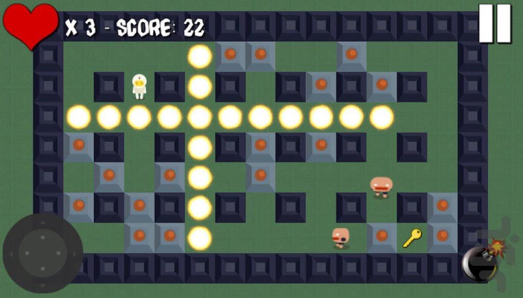 bomberman - Gameplay image of android game