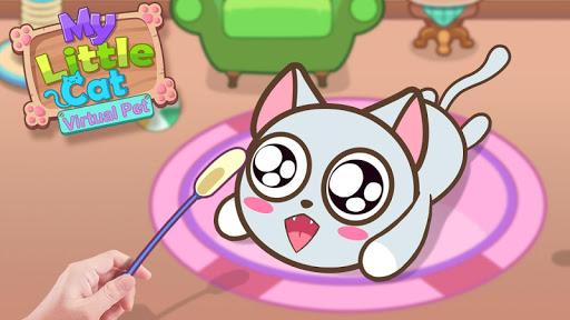 My Little Cat - Virtual Pet - Gameplay image of android game