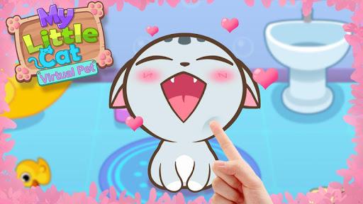 My Little Cat - Virtual Pet - Gameplay image of android game