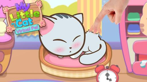 My Little Cat - Virtual Pet - Gameplay image of android game