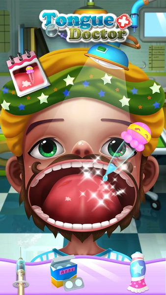 Crazy Tongue Doctor - عکس بازی موبایلی اندروید