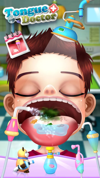 Crazy Tongue Doctor - عکس بازی موبایلی اندروید