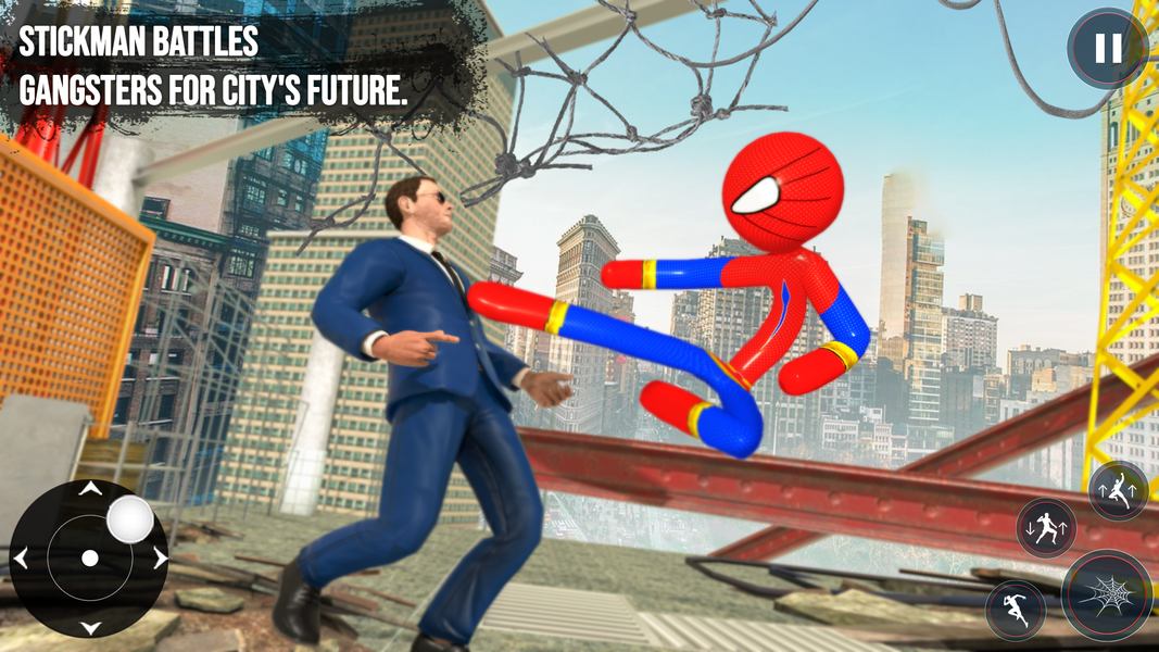 Spider Hero-Superhero Games - Gameplay image of android game