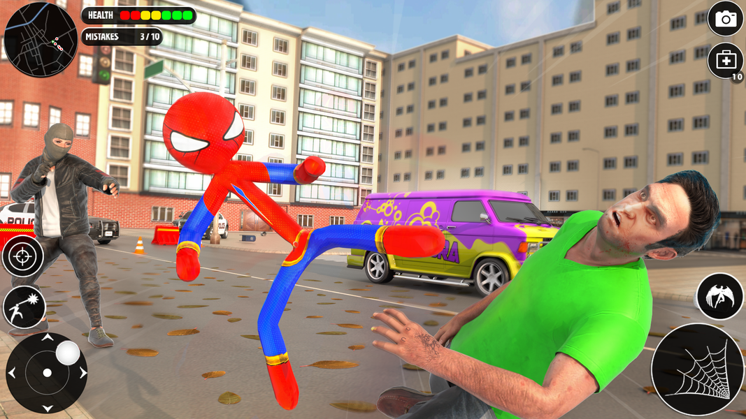 Spider Hero-Superhero Games - Gameplay image of android game