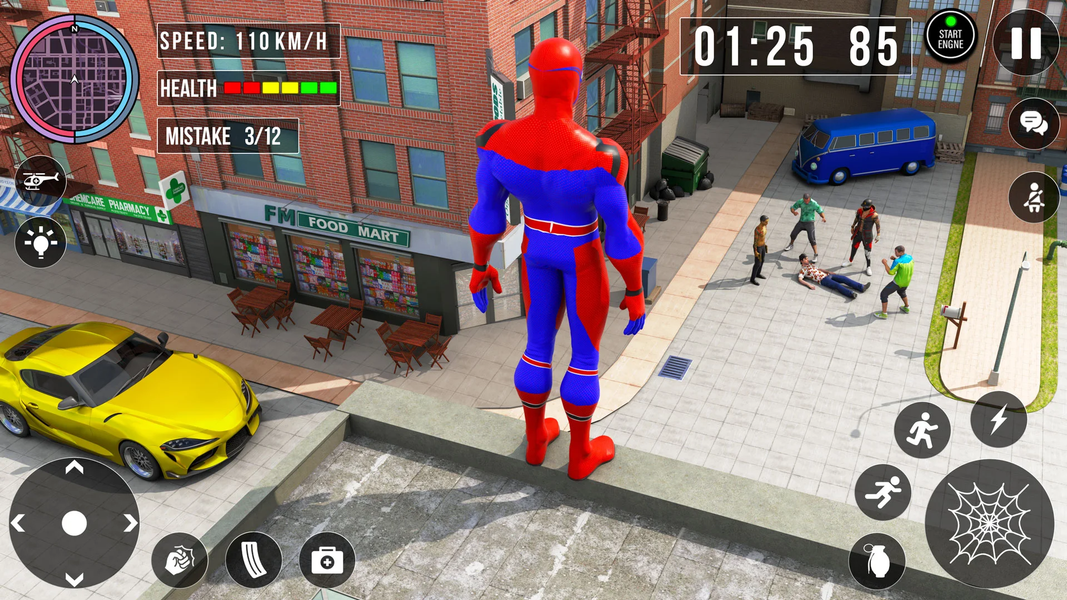 Spider Hero Man Superhero Game - عکس بازی موبایلی اندروید