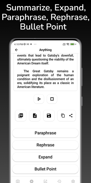 Summary: Summarize Book & Text - عکس برنامه موبایلی اندروید
