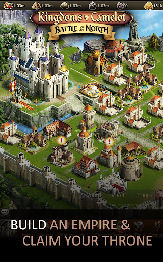 Kingdoms of Camelot: Battle - عکس بازی موبایلی اندروید