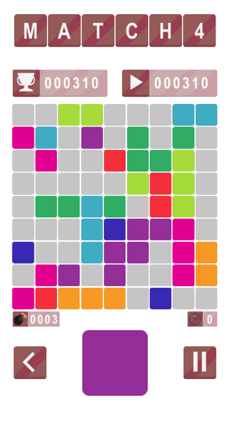 Match4 - Gameplay image of android game