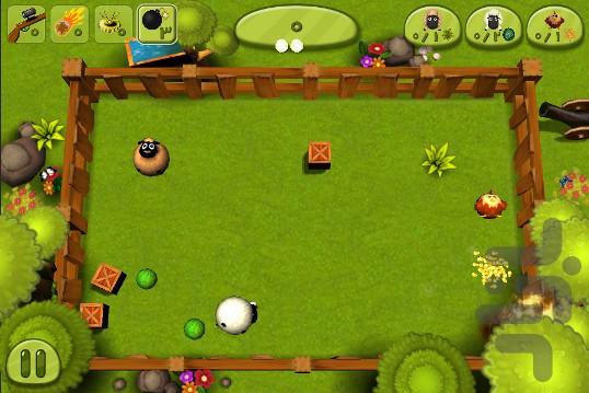 توپ های تنبل - Gameplay image of android game