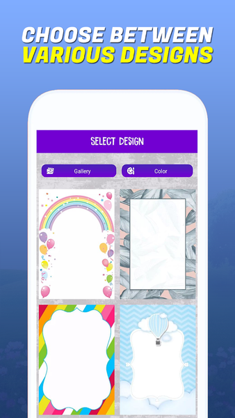 Invitation Maker & Card Design - Image screenshot of android app