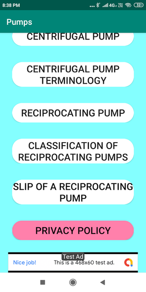 I.T.I Fitter Pumps - Image screenshot of android app