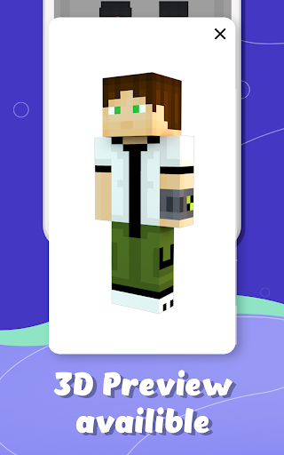 Cartoon Skins - Image screenshot of android app
