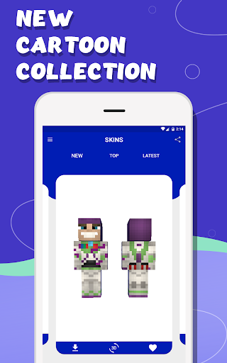 Cartoon Skins - Image screenshot of android app