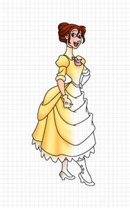 How to Draw Princess cute Drawing - Image screenshot of android app