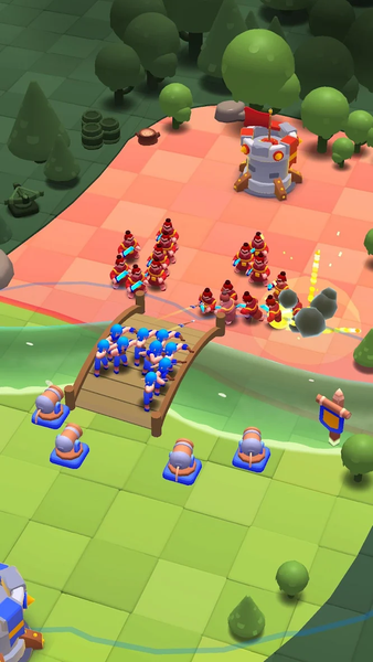Battle Draw: Clash of Towers! - Gameplay image of android game