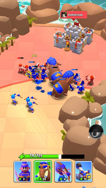 Battle Draw: Clash of Towers! - Gameplay image of android game