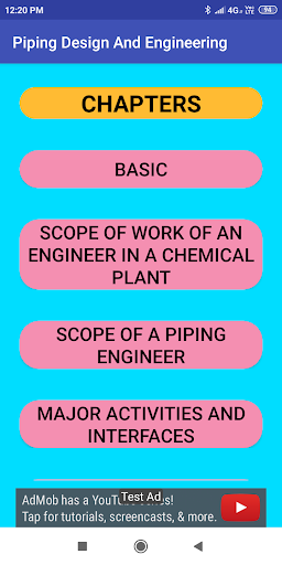 Piping Engineering Design - Image screenshot of android app