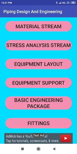 Piping Engineering Design - Image screenshot of android app