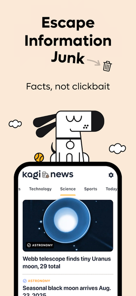 Kagi News - عکس برنامه موبایلی اندروید