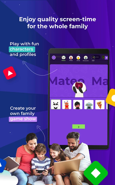 Kahoot! Kids: Learning Games - عکس بازی موبایلی اندروید
