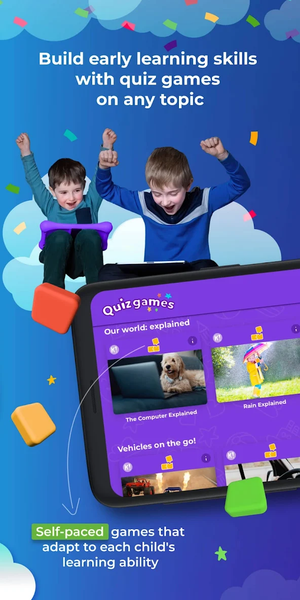 Kahoot! Kids: Learning Games - عکس بازی موبایلی اندروید