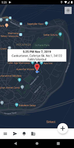 My Location - Listen, Save & Share Locations - عکس برنامه موبایلی اندروید
