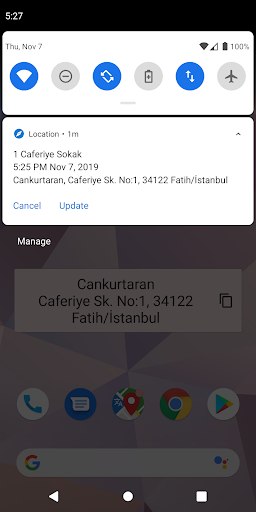 My Location - Listen, Save & Share Locations - عکس برنامه موبایلی اندروید