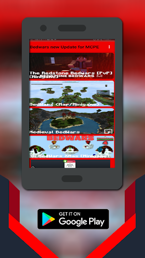 Bedwars maps for MCPE - Image screenshot of android app