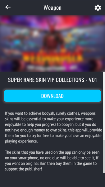 Skin Tools VIP - عکس برنامه موبایلی اندروید